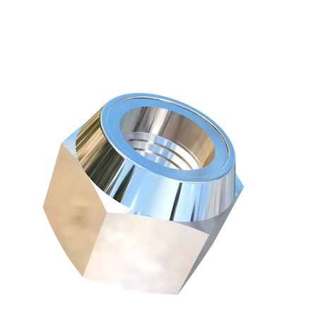 Allied Titanium Hex Nut, 3/8"-24, Titanium, Grade 5 0005331